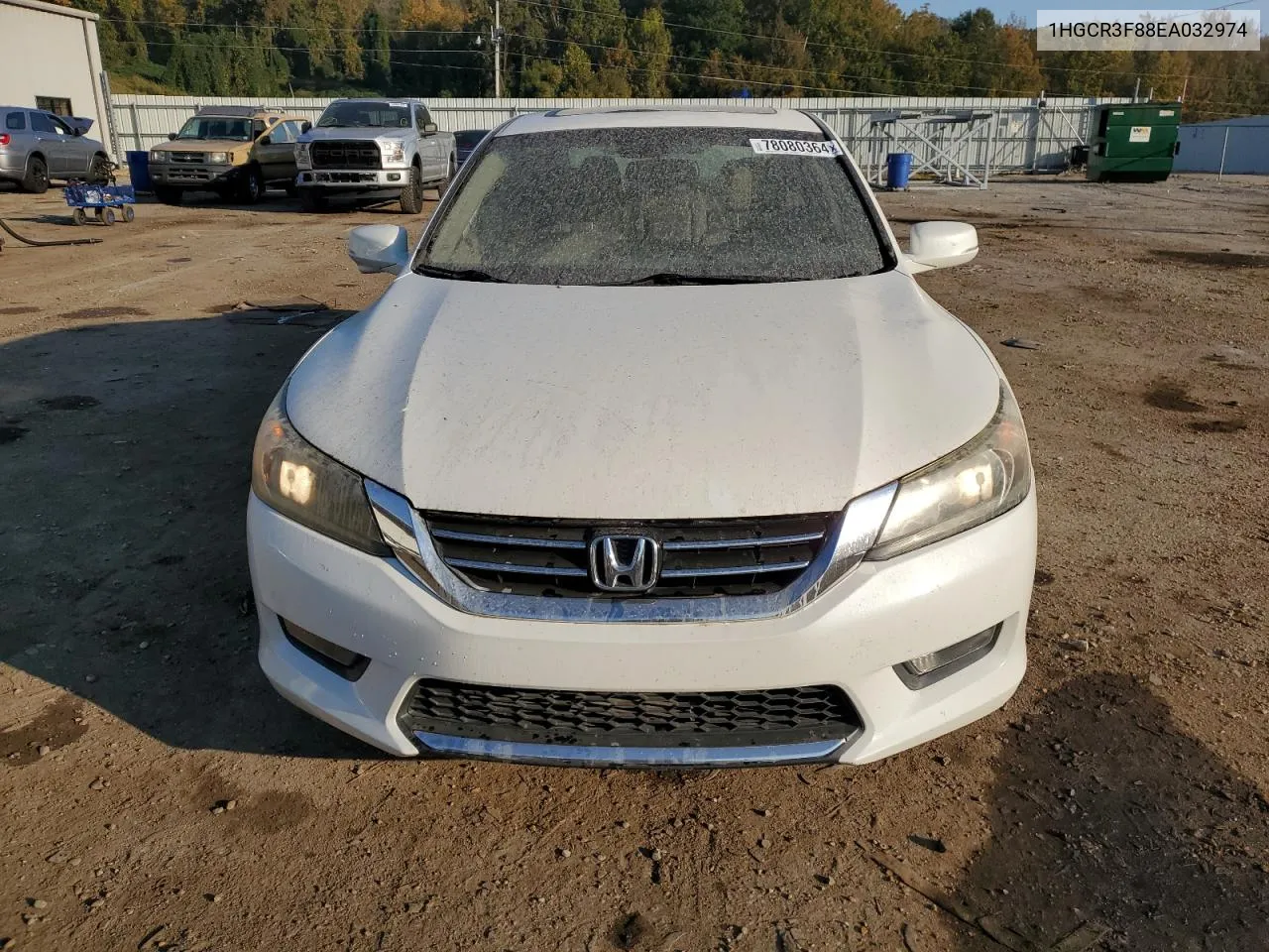 2014 Honda Accord Exl VIN: 1HGCR3F88EA032974 Lot: 78080364