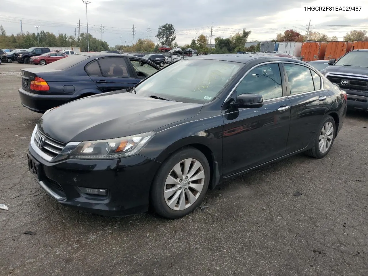 2014 Honda Accord Exl VIN: 1HGCR2F81EA029487 Lot: 78099194