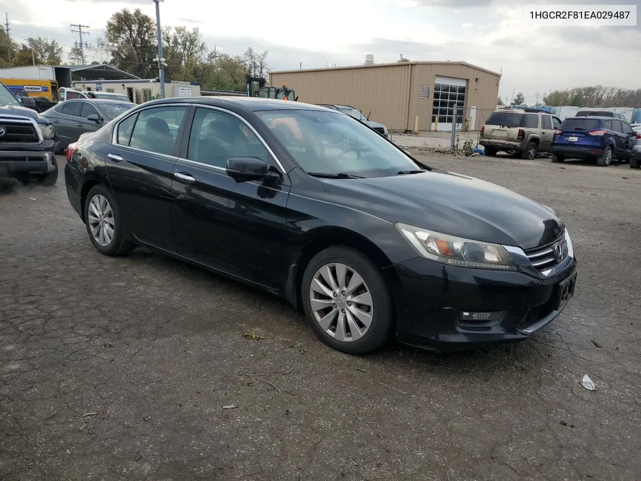 2014 Honda Accord Exl VIN: 1HGCR2F81EA029487 Lot: 78099194