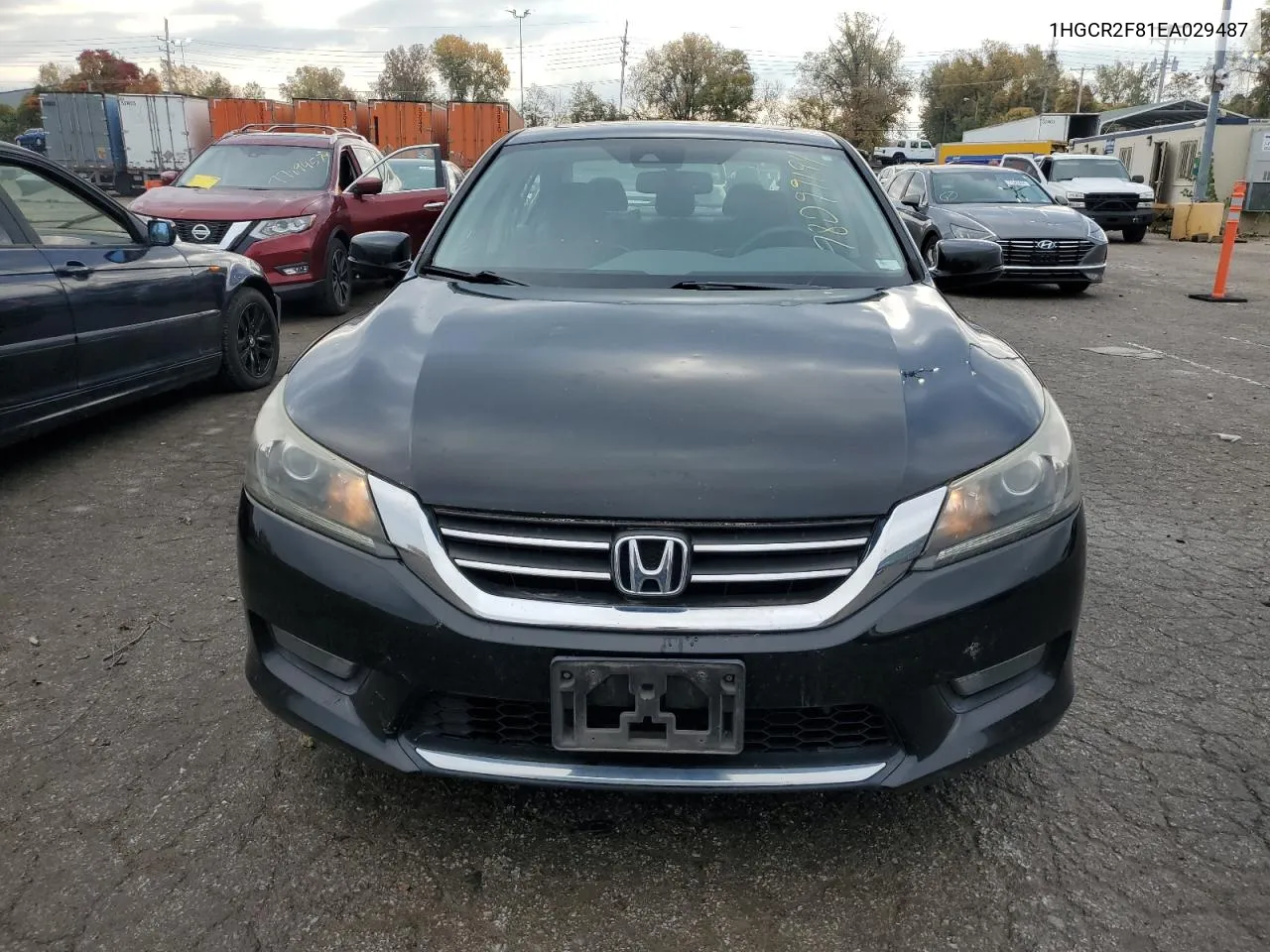 2014 Honda Accord Exl VIN: 1HGCR2F81EA029487 Lot: 78099194