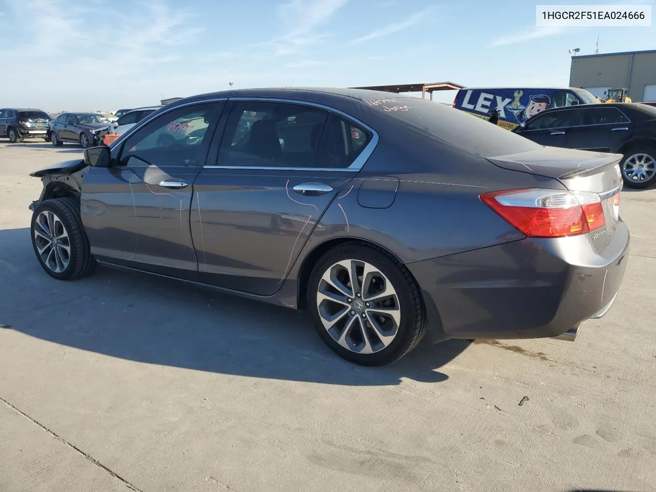 2014 Honda Accord Sport VIN: 1HGCR2F51EA024666 Lot: 78199014