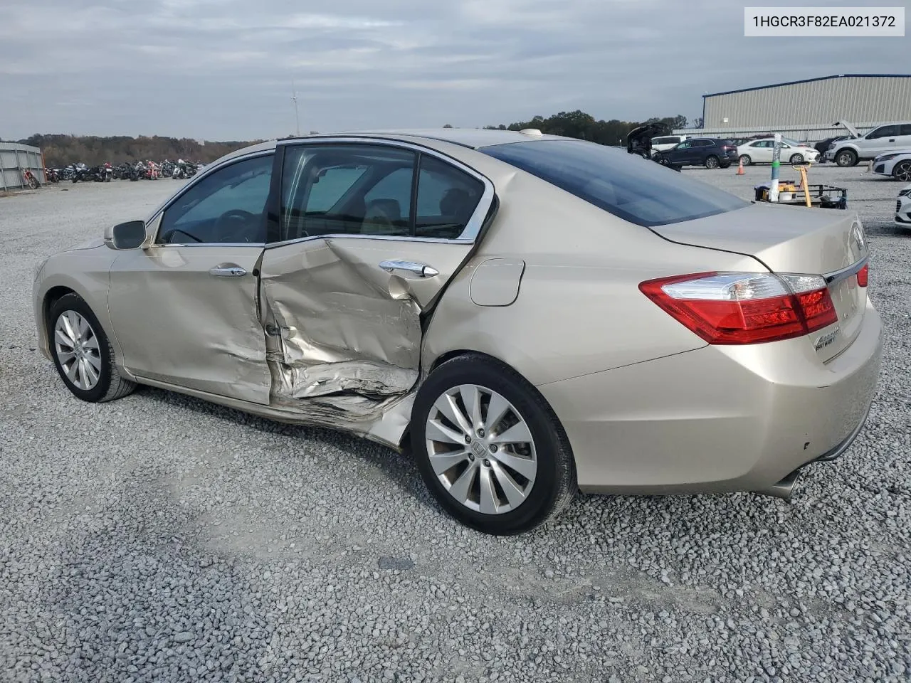 2014 Honda Accord Exl VIN: 1HGCR3F82EA021372 Lot: 78211304