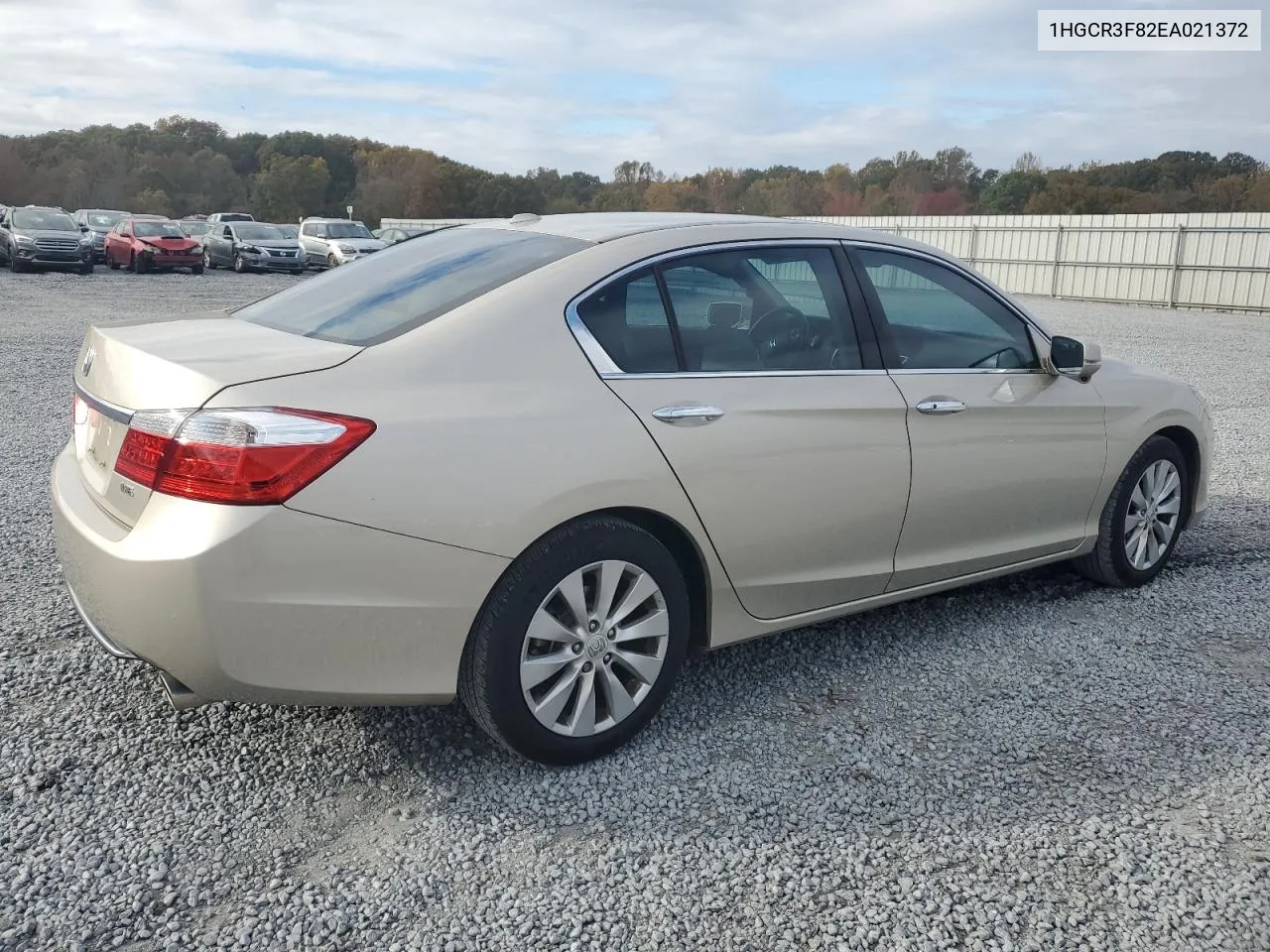 2014 Honda Accord Exl VIN: 1HGCR3F82EA021372 Lot: 78211304