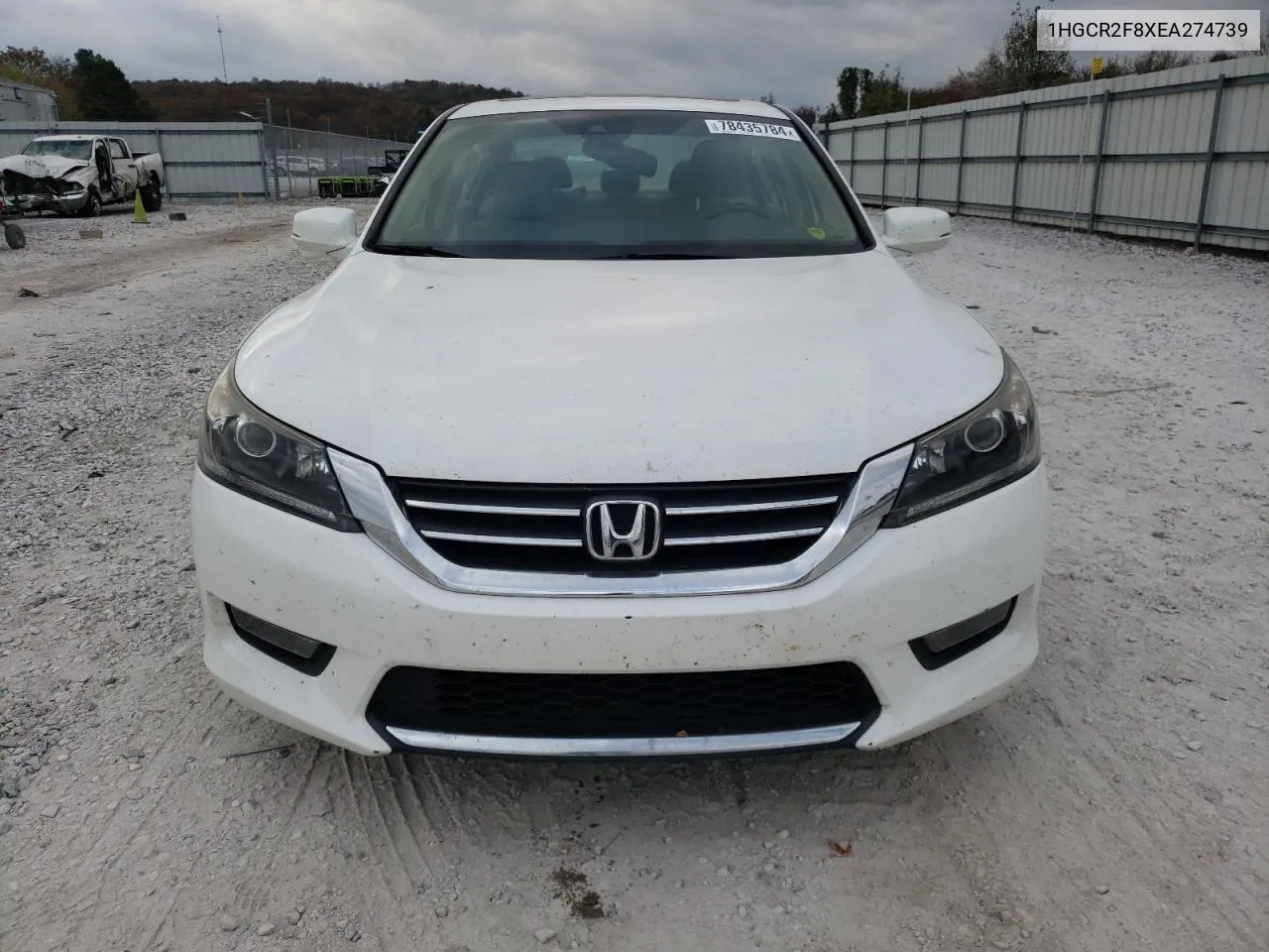 2014 Honda Accord Exl VIN: 1HGCR2F8XEA274739 Lot: 78435784