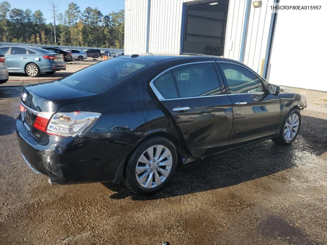 2014 Honda Accord Exl VIN: 1HGCR3F80EA015957 Lot: 78525034