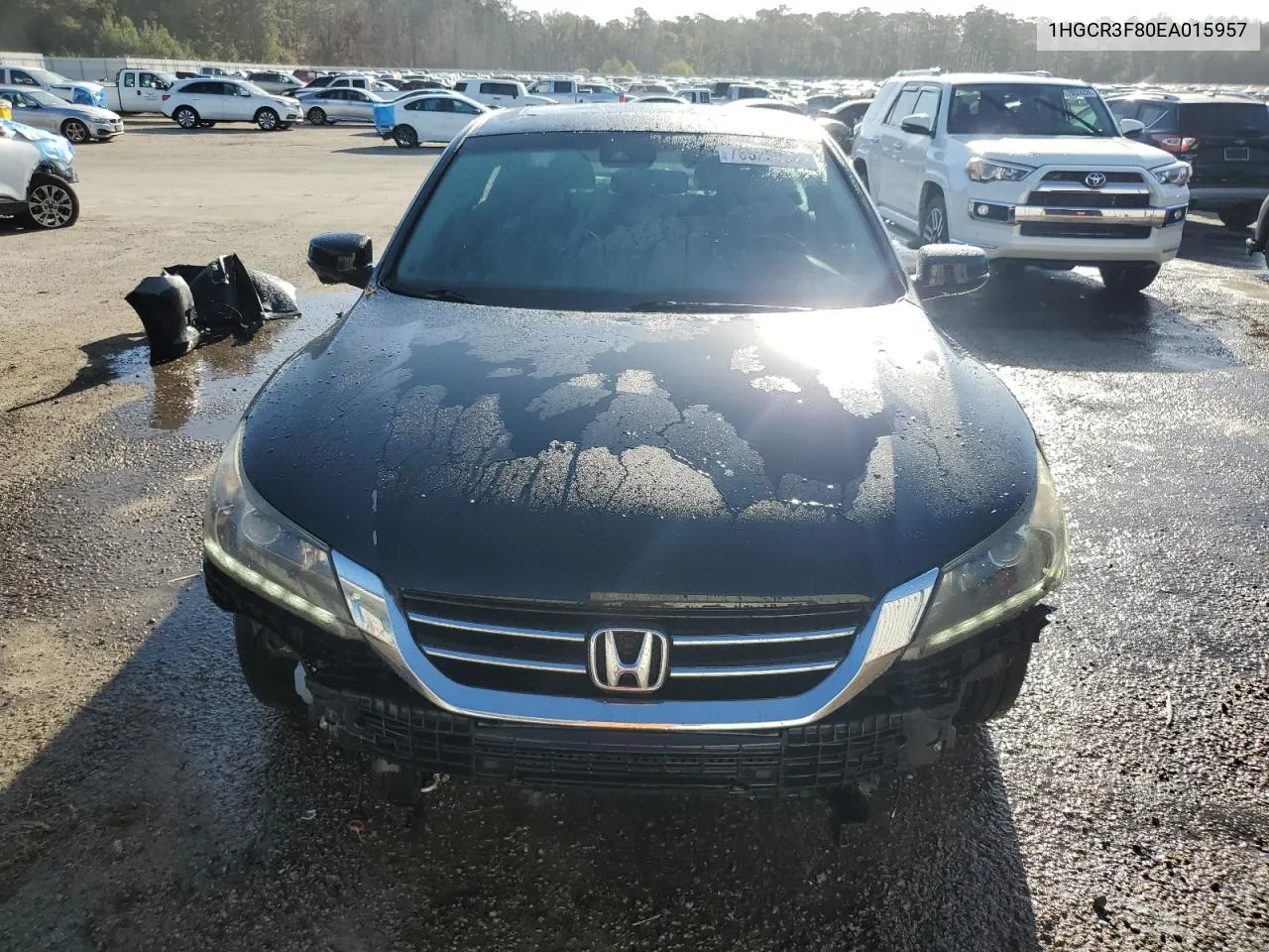 2014 Honda Accord Exl VIN: 1HGCR3F80EA015957 Lot: 78525034