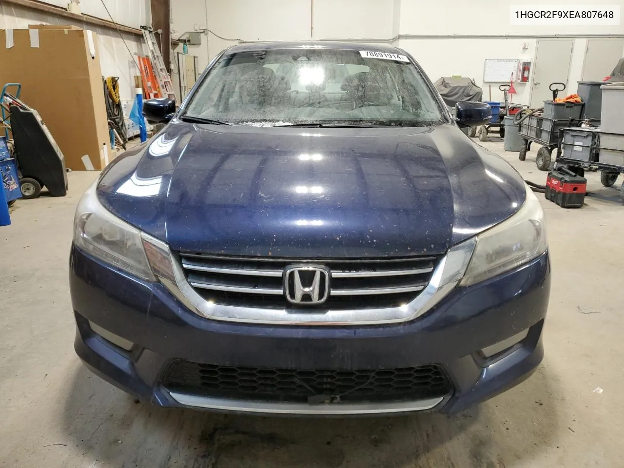 2014 Honda Accord Touring VIN: 1HGCR2F9XEA807648 Lot: 78891914