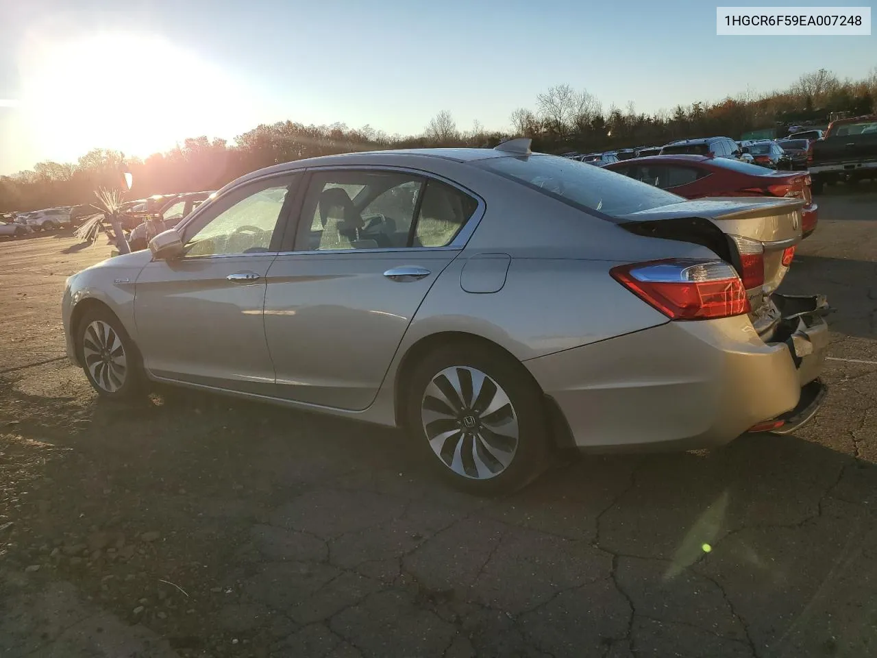 2014 Honda Accord Hybrid Exl VIN: 1HGCR6F59EA007248 Lot: 78935984