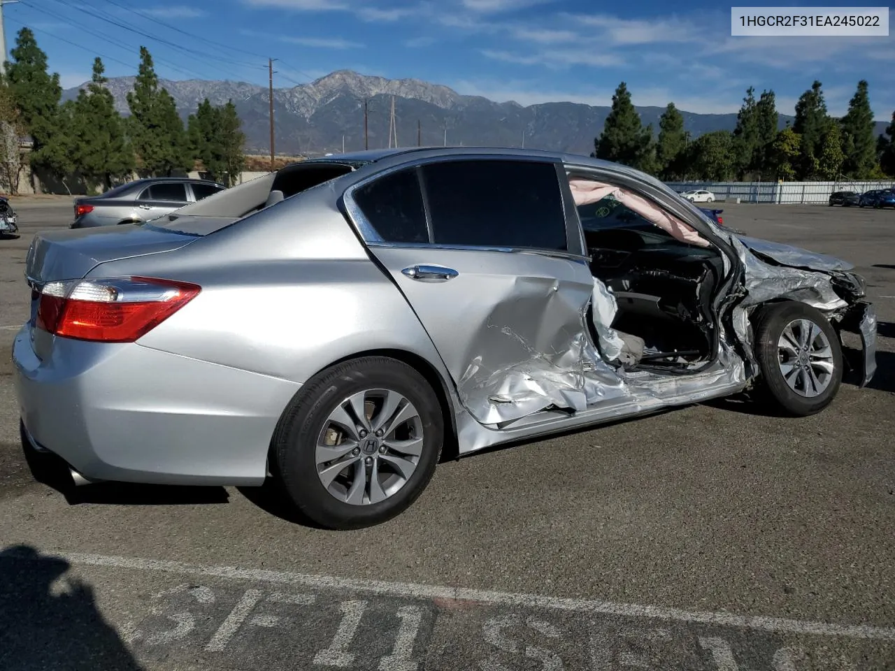 2014 Honda Accord Lx VIN: 1HGCR2F31EA245022 Lot: 79311394