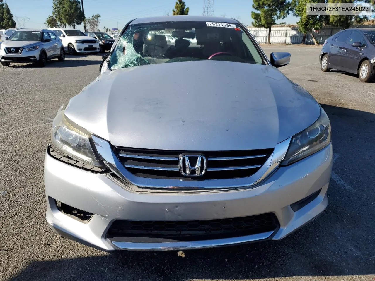 2014 Honda Accord Lx VIN: 1HGCR2F31EA245022 Lot: 79311394