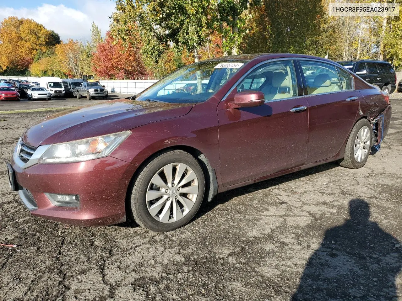 2014 Honda Accord Touring VIN: 1HGCR3F95EA023917 Lot: 79366754