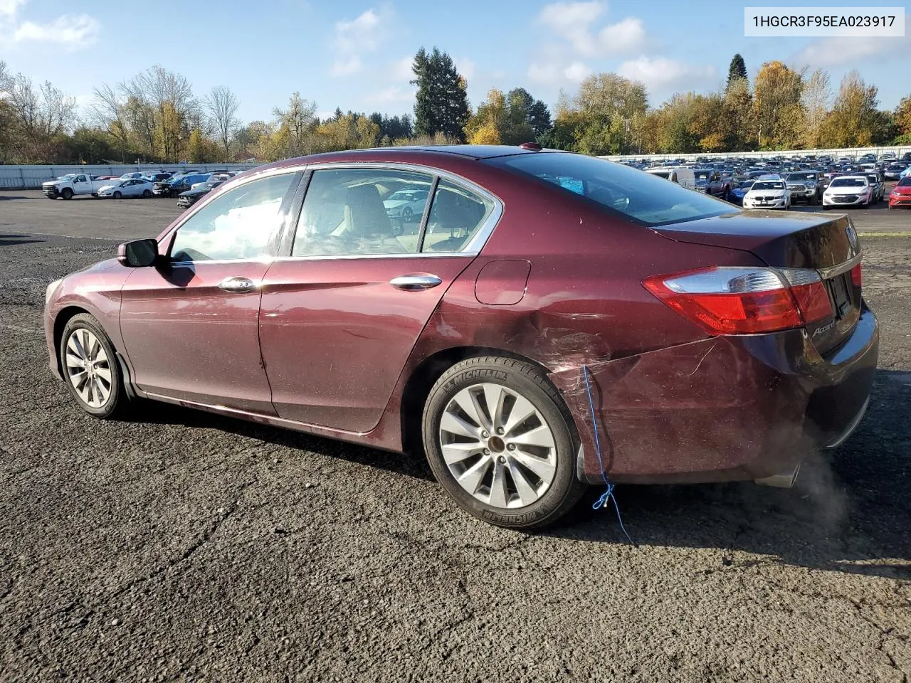 2014 Honda Accord Touring VIN: 1HGCR3F95EA023917 Lot: 79366754