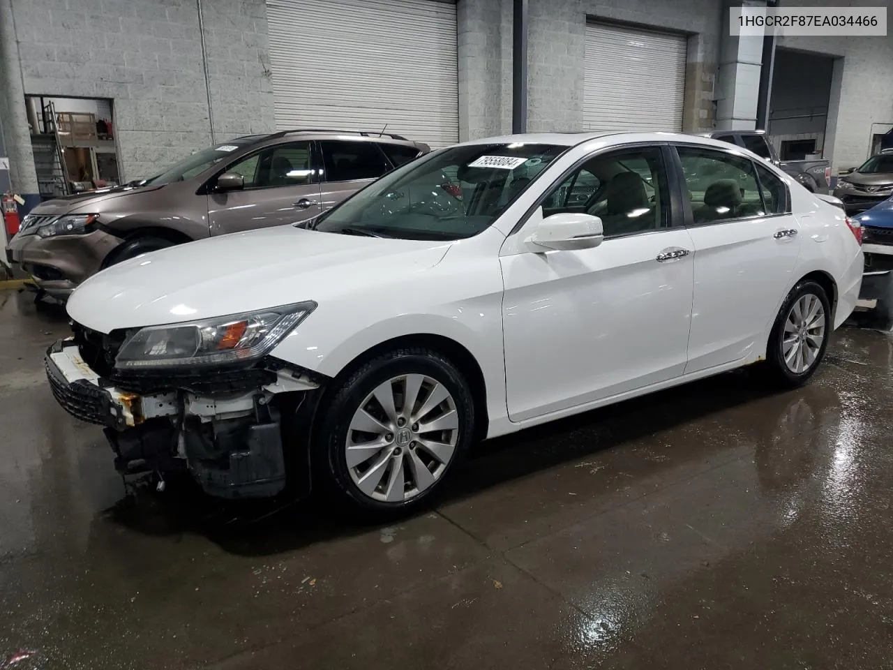 2014 Honda Accord Exl VIN: 1HGCR2F87EA034466 Lot: 79558084