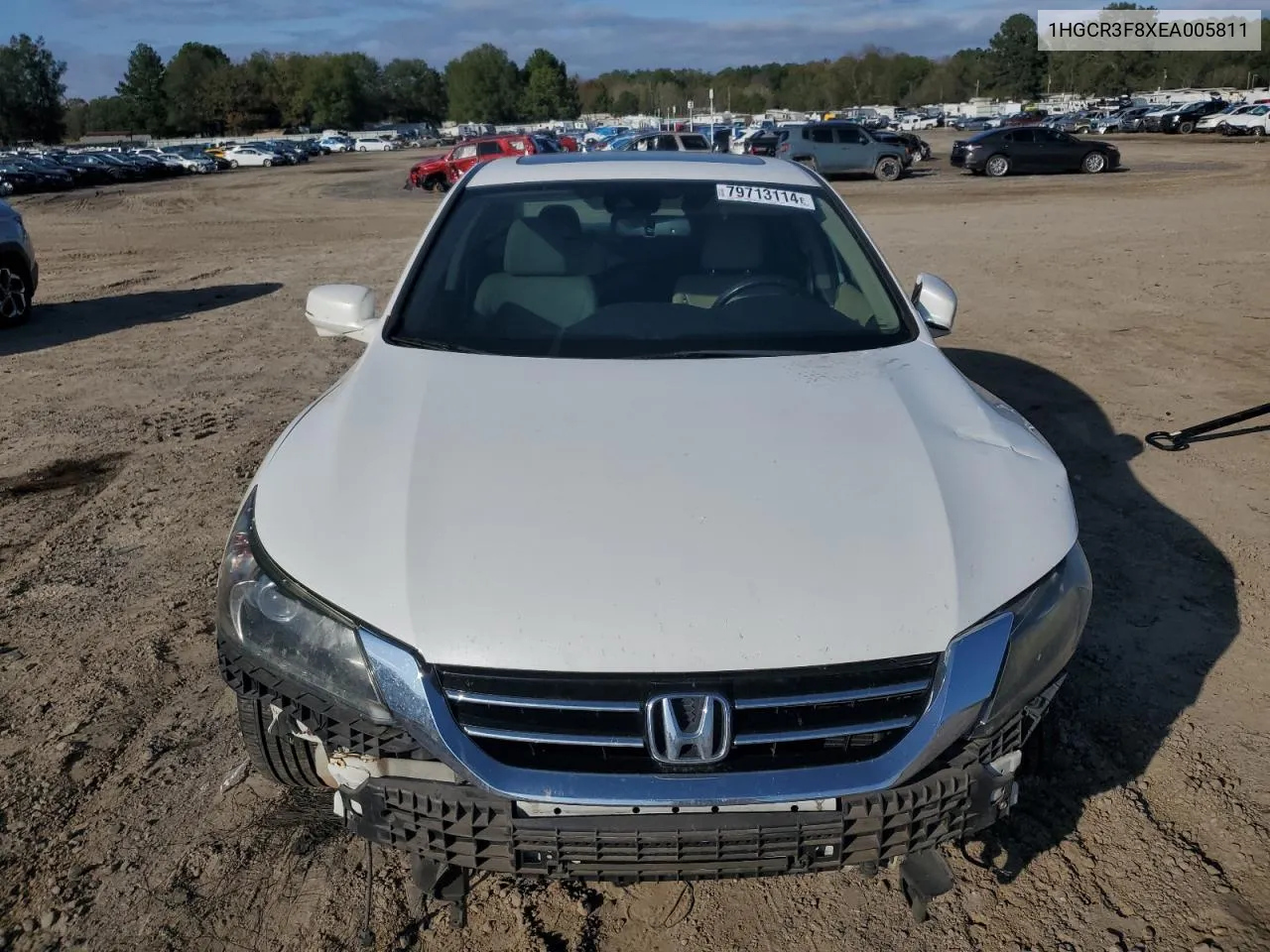 2014 Honda Accord Exl VIN: 1HGCR3F8XEA005811 Lot: 79713114