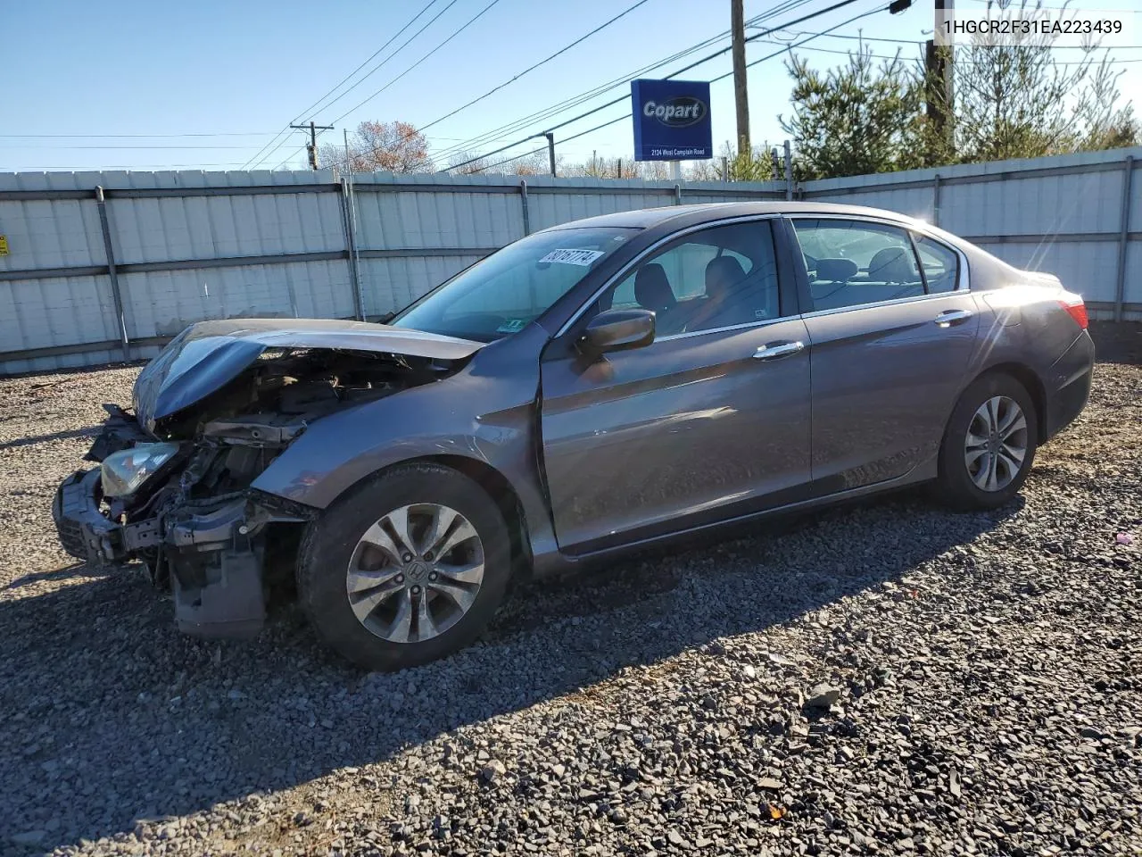 2014 Honda Accord Lx VIN: 1HGCR2F31EA223439 Lot: 80167774