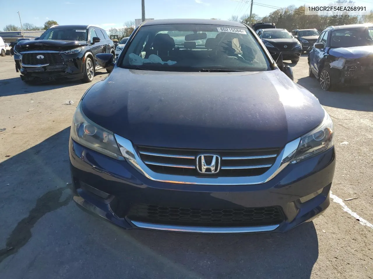 2014 Honda Accord Sport VIN: 1HGCR2F54EA268991 Lot: 80215584