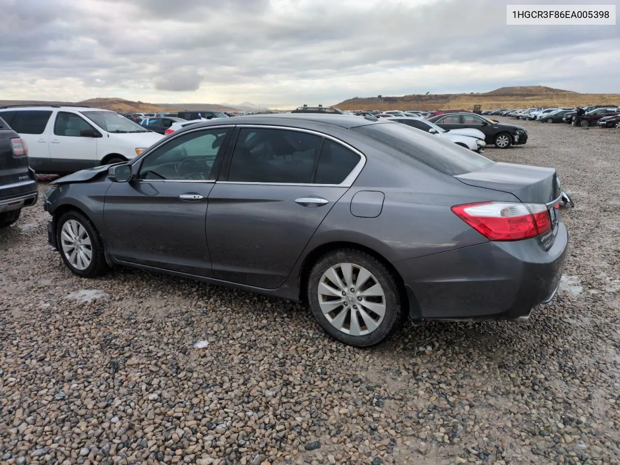 2014 Honda Accord Exl VIN: 1HGCR3F86EA005398 Lot: 80323214