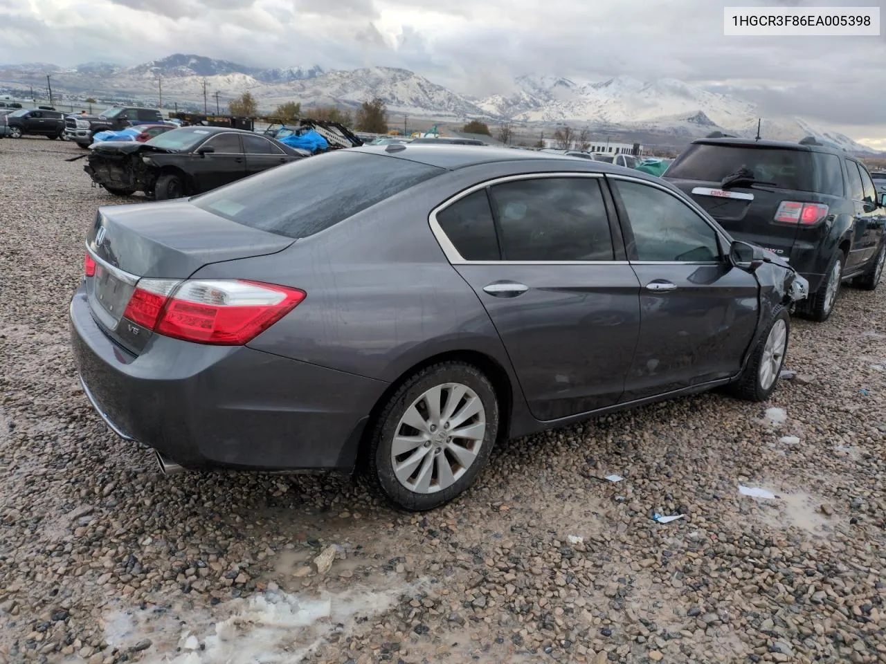 2014 Honda Accord Exl VIN: 1HGCR3F86EA005398 Lot: 80323214