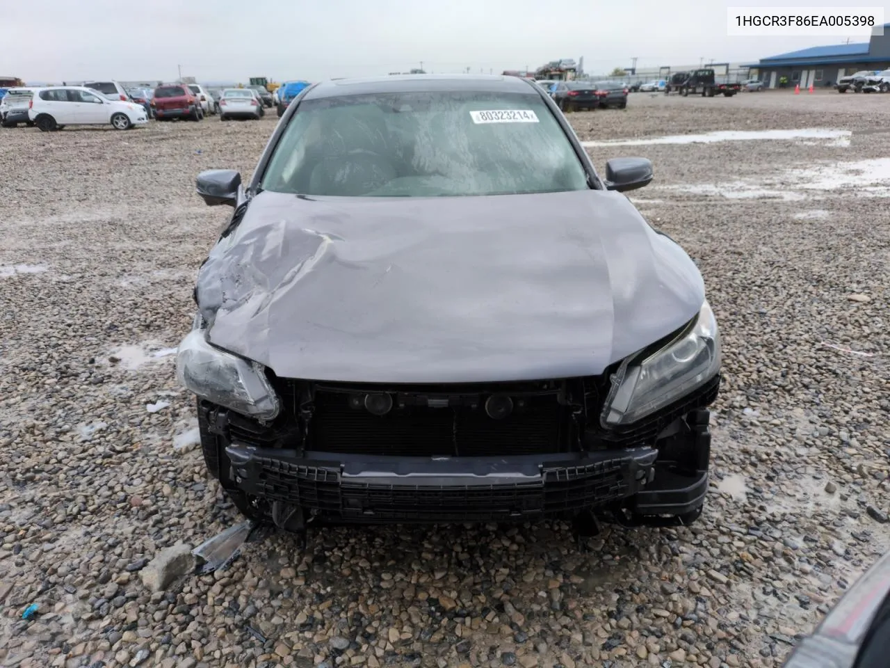 2014 Honda Accord Exl VIN: 1HGCR3F86EA005398 Lot: 80323214