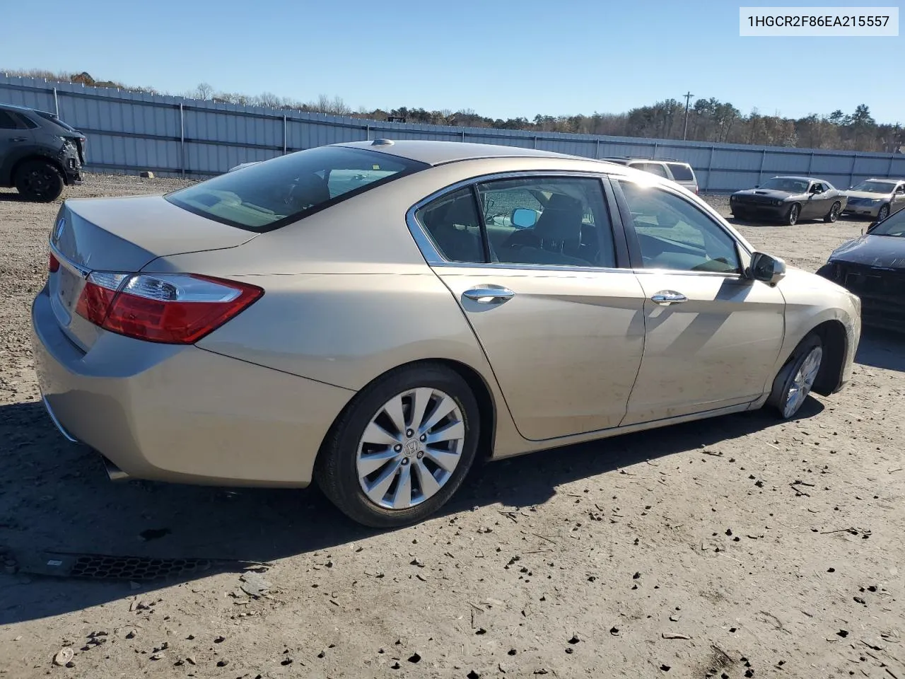 2014 Honda Accord Exl VIN: 1HGCR2F86EA215557 Lot: 80370444