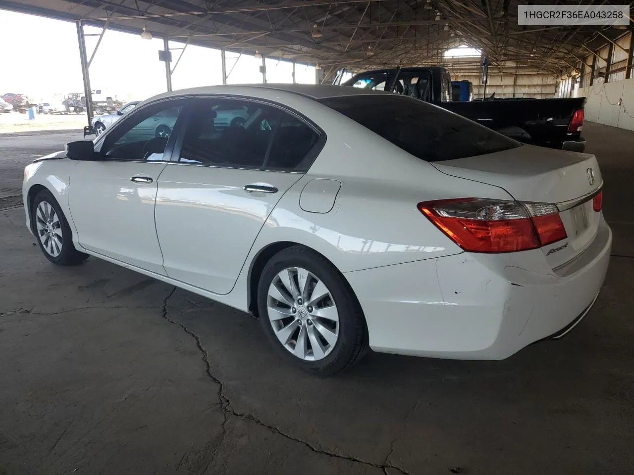 2014 Honda Accord Lx VIN: 1HGCR2F36EA043258 Lot: 80571204