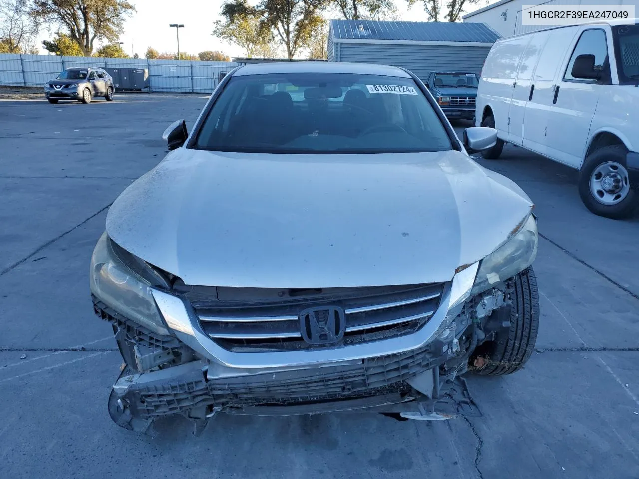 2014 Honda Accord Lx VIN: 1HGCR2F39EA247049 Lot: 81302724