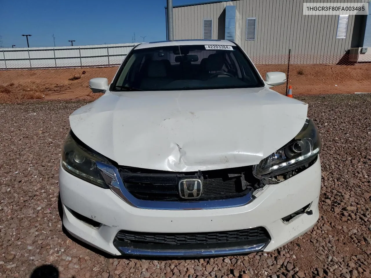 2015 Honda Accord Exl VIN: 1HGCR3F80FA003485 Lot: 42203384