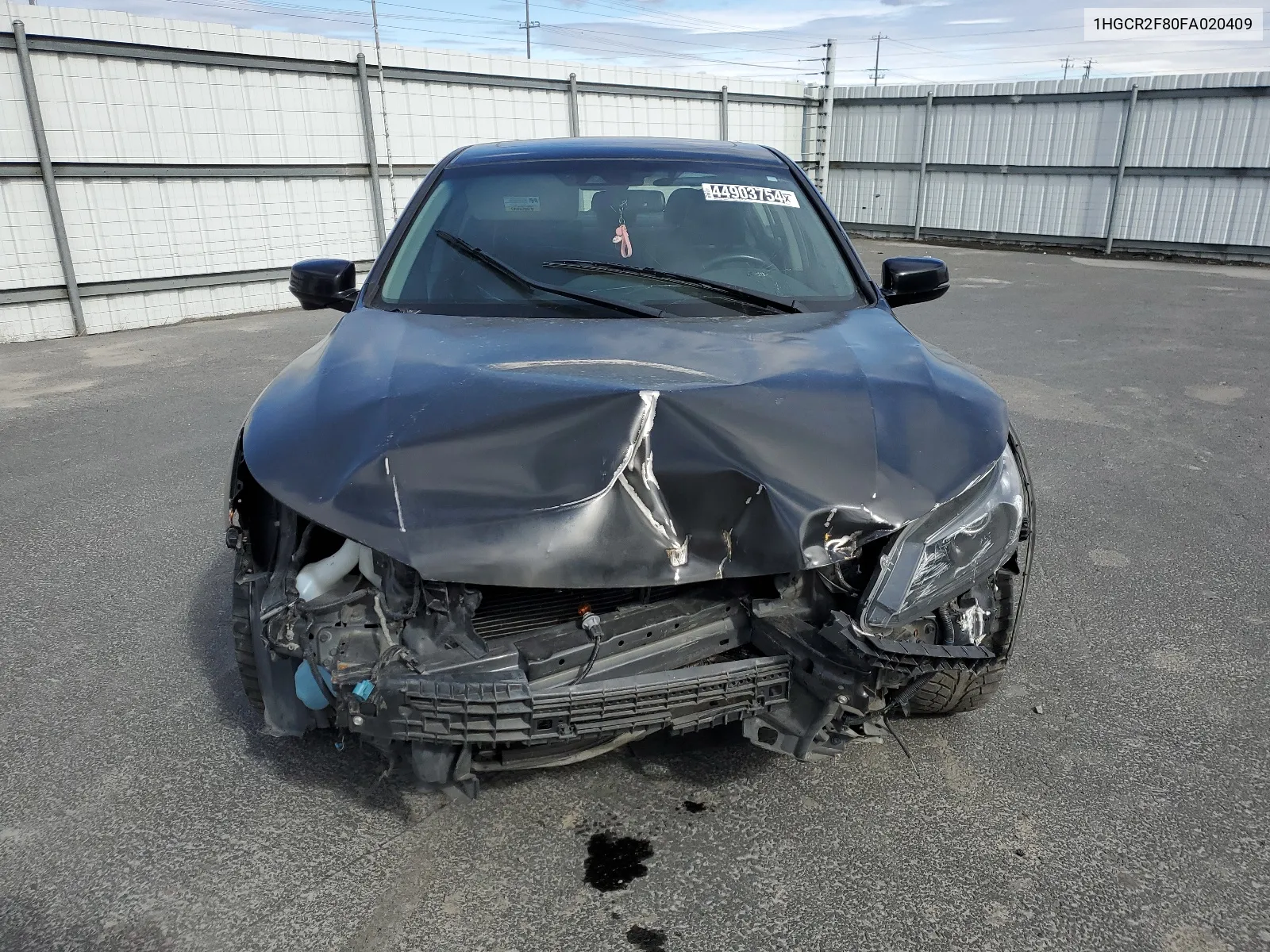 1HGCR2F80FA020409 2015 Honda Accord Exl