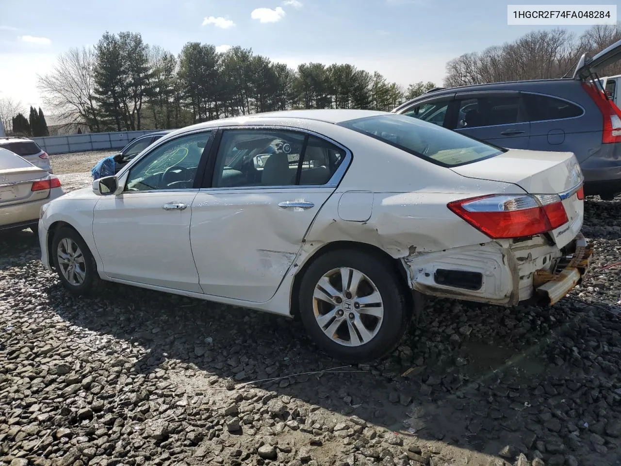 1HGCR2F74FA048284 2015 Honda Accord Ex