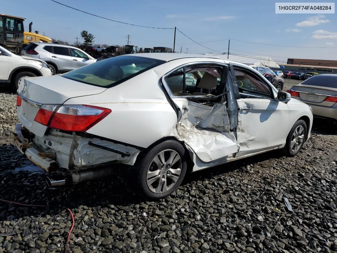 1HGCR2F74FA048284 2015 Honda Accord Ex