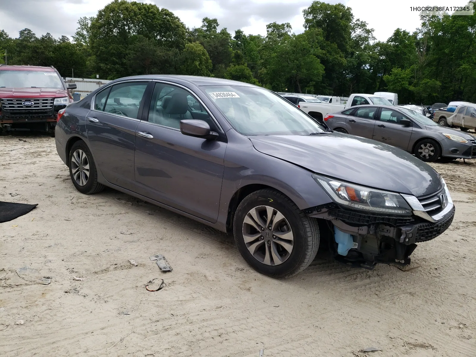 2015 Honda Accord Lx VIN: 1HGCR2F38FA172345 Lot: 54830464