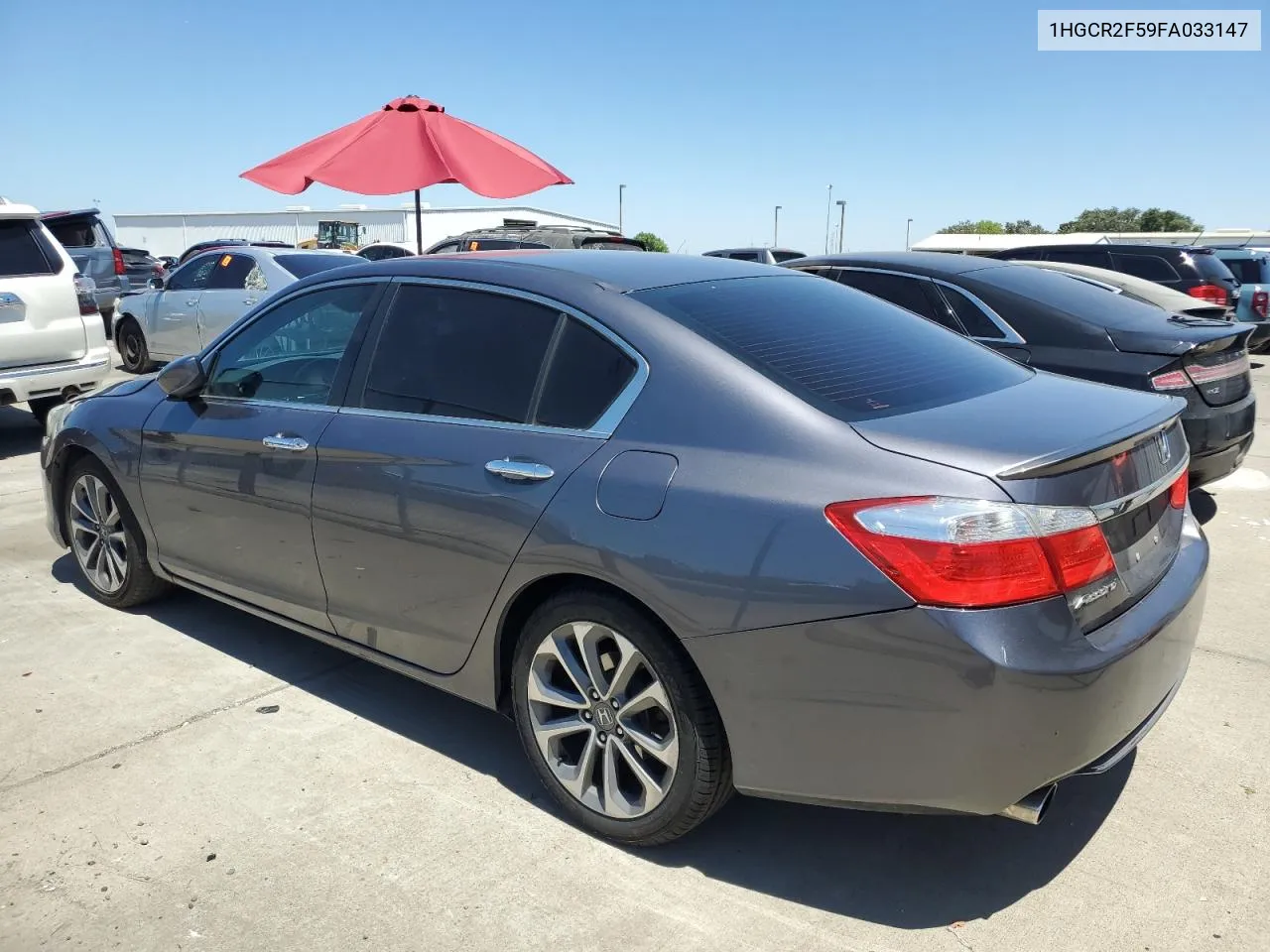 2015 Honda Accord Sport VIN: 1HGCR2F59FA033147 Lot: 60742944