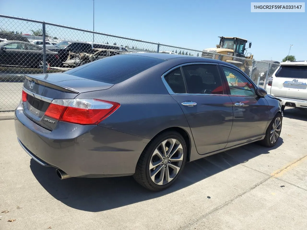 1HGCR2F59FA033147 2015 Honda Accord Sport