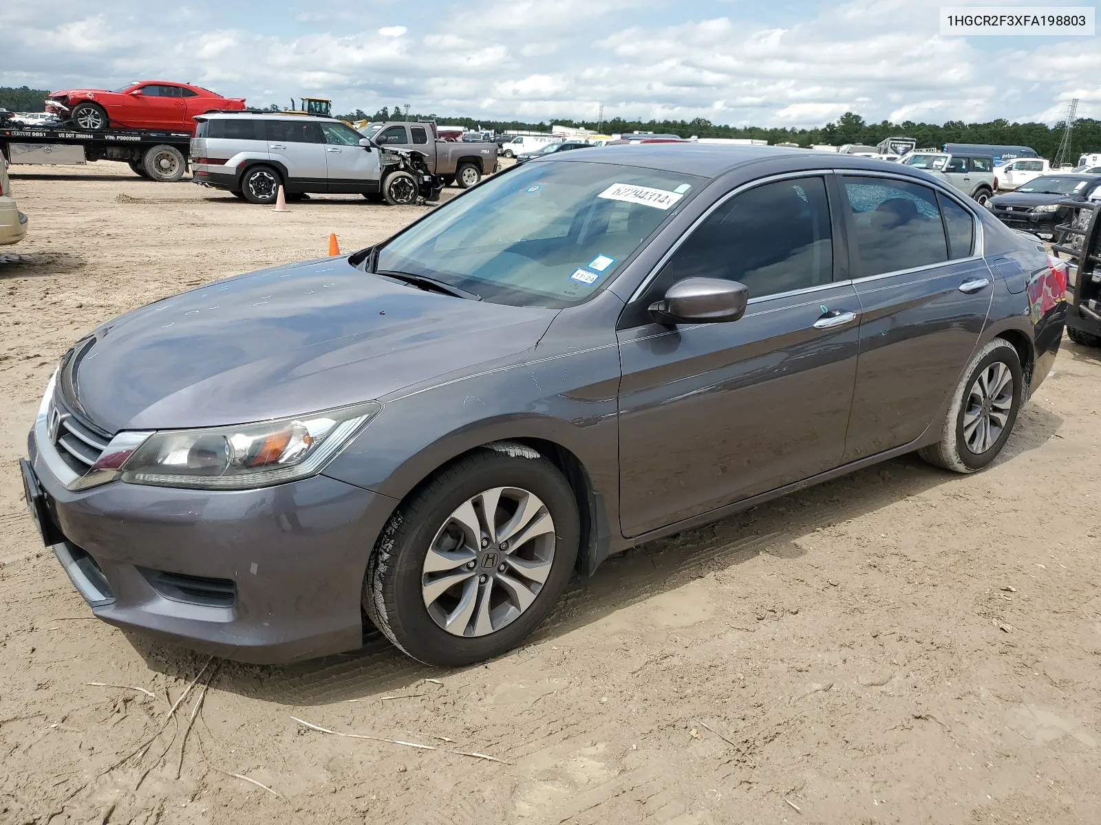 2015 Honda Accord Lx VIN: 1HGCR2F3XFA198803 Lot: 62294314