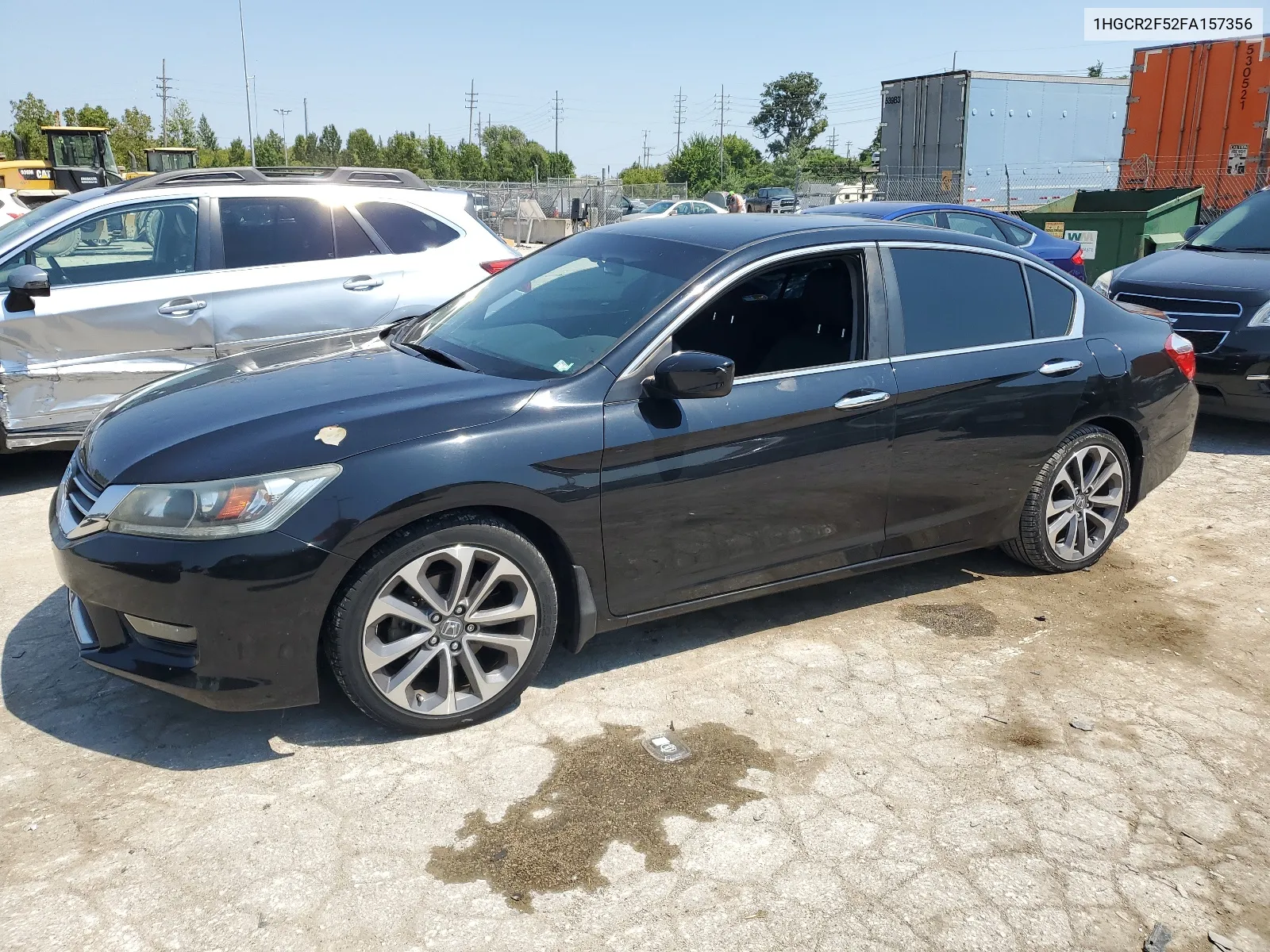 2015 Honda Accord Sport VIN: 1HGCR2F52FA157356 Lot: 63736644