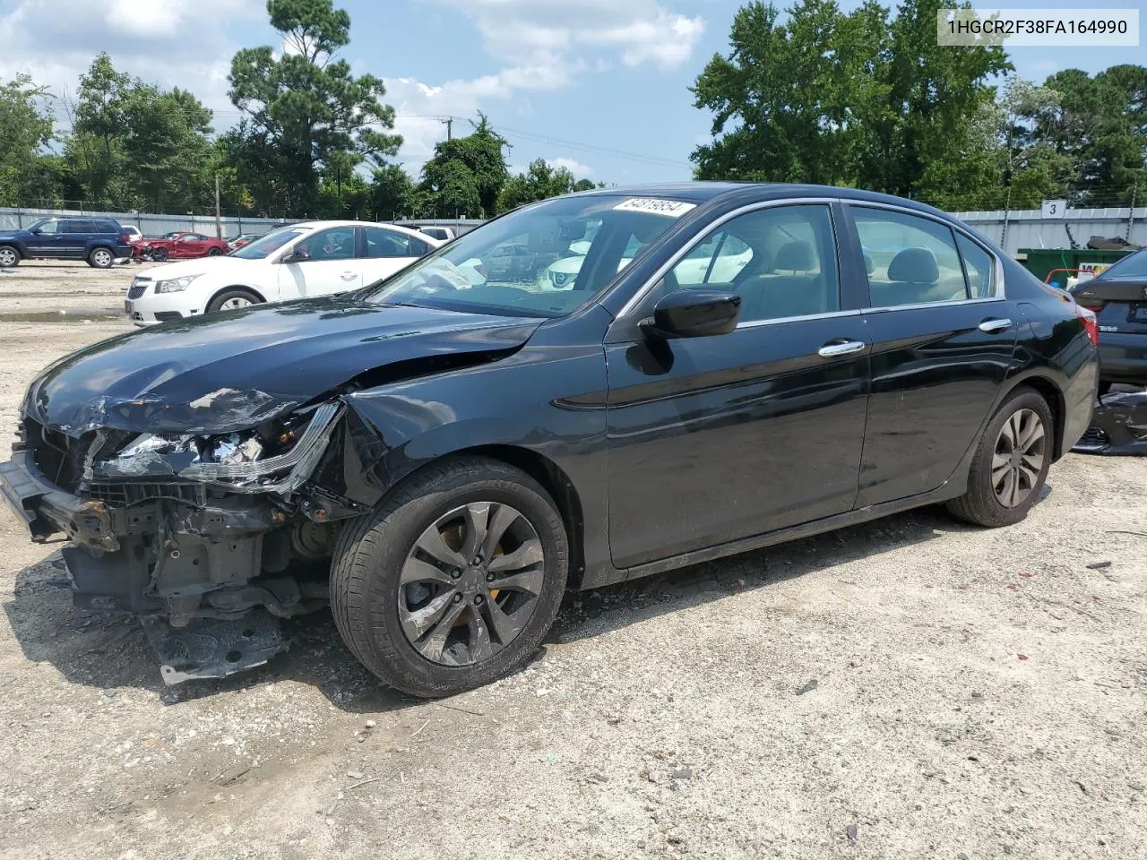 2015 Honda Accord Lx VIN: 1HGCR2F38FA164990 Lot: 64819854