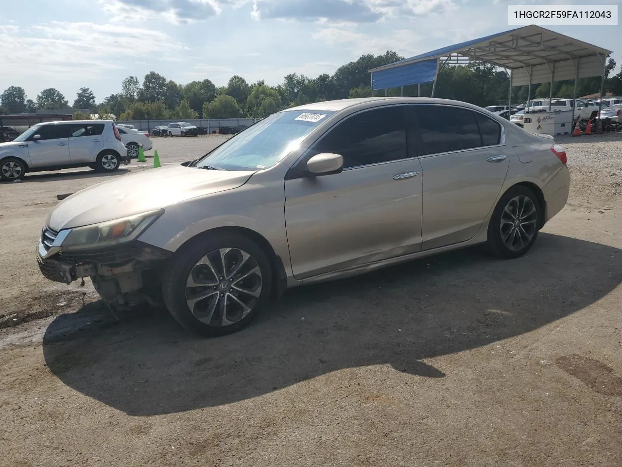 1HGCR2F59FA112043 2015 Honda Accord Sport