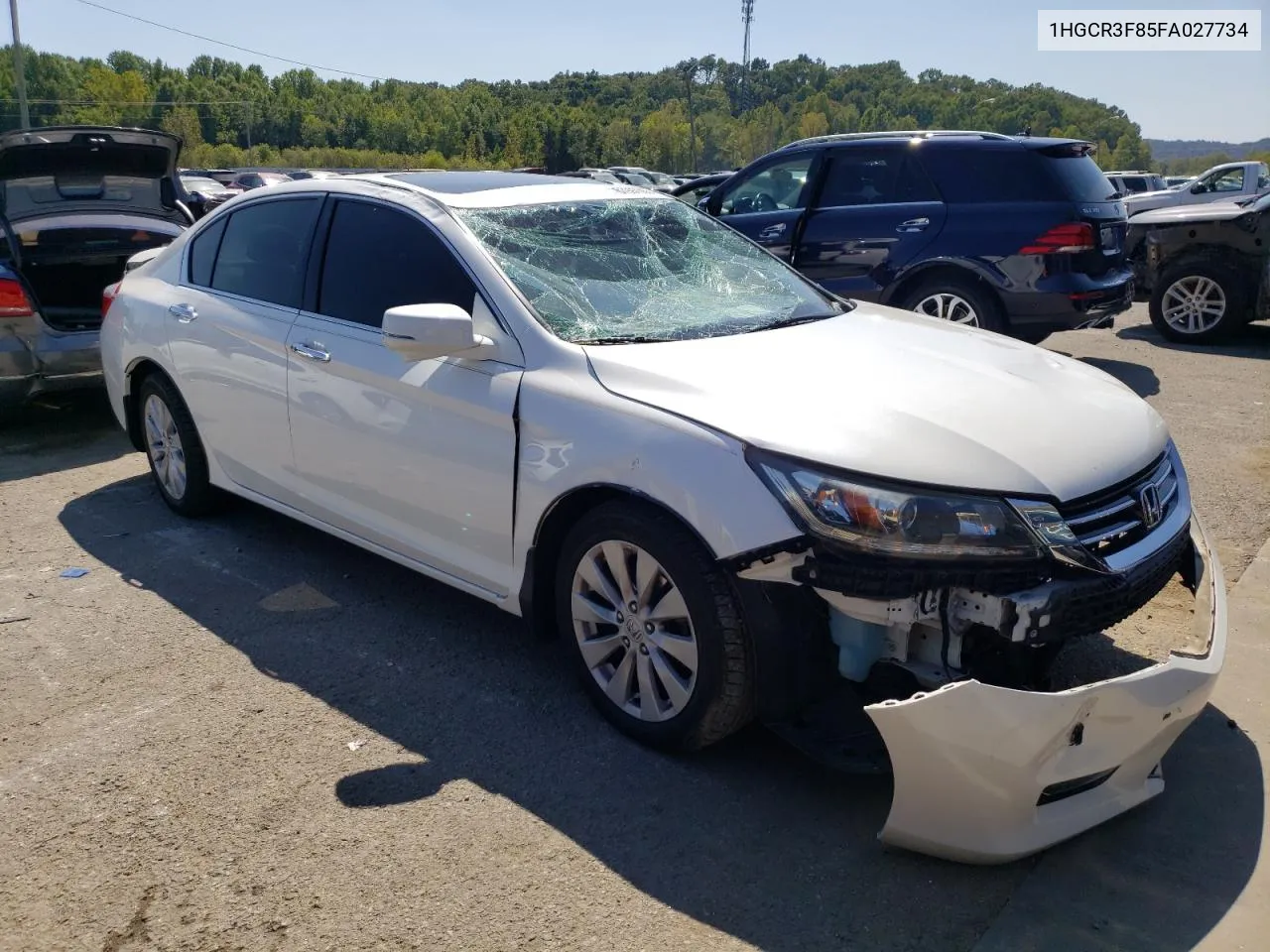 2015 Honda Accord Exl VIN: 1HGCR3F85FA027734 Lot: 67997363