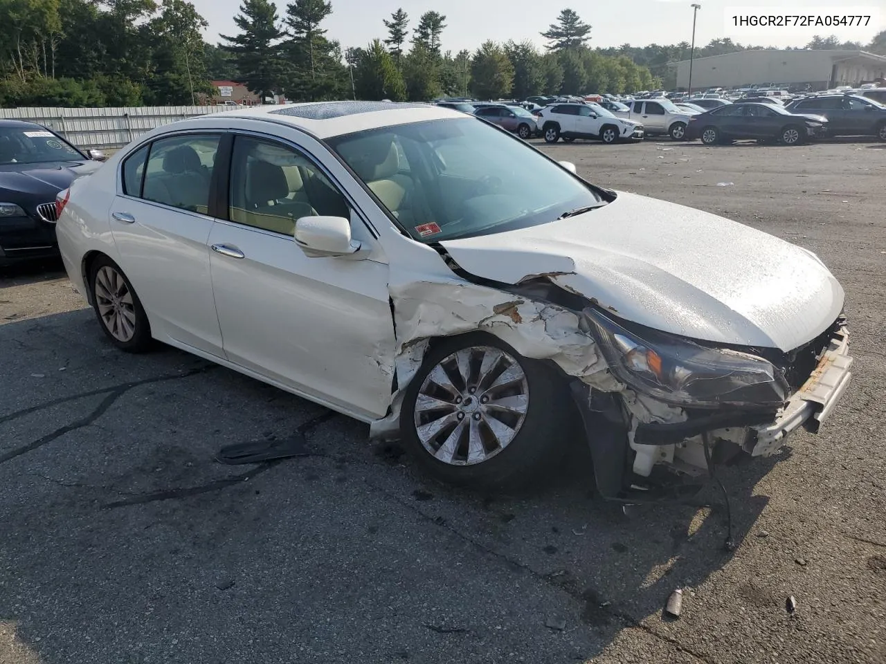 2015 Honda Accord Ex VIN: 1HGCR2F72FA054777 Lot: 68035954