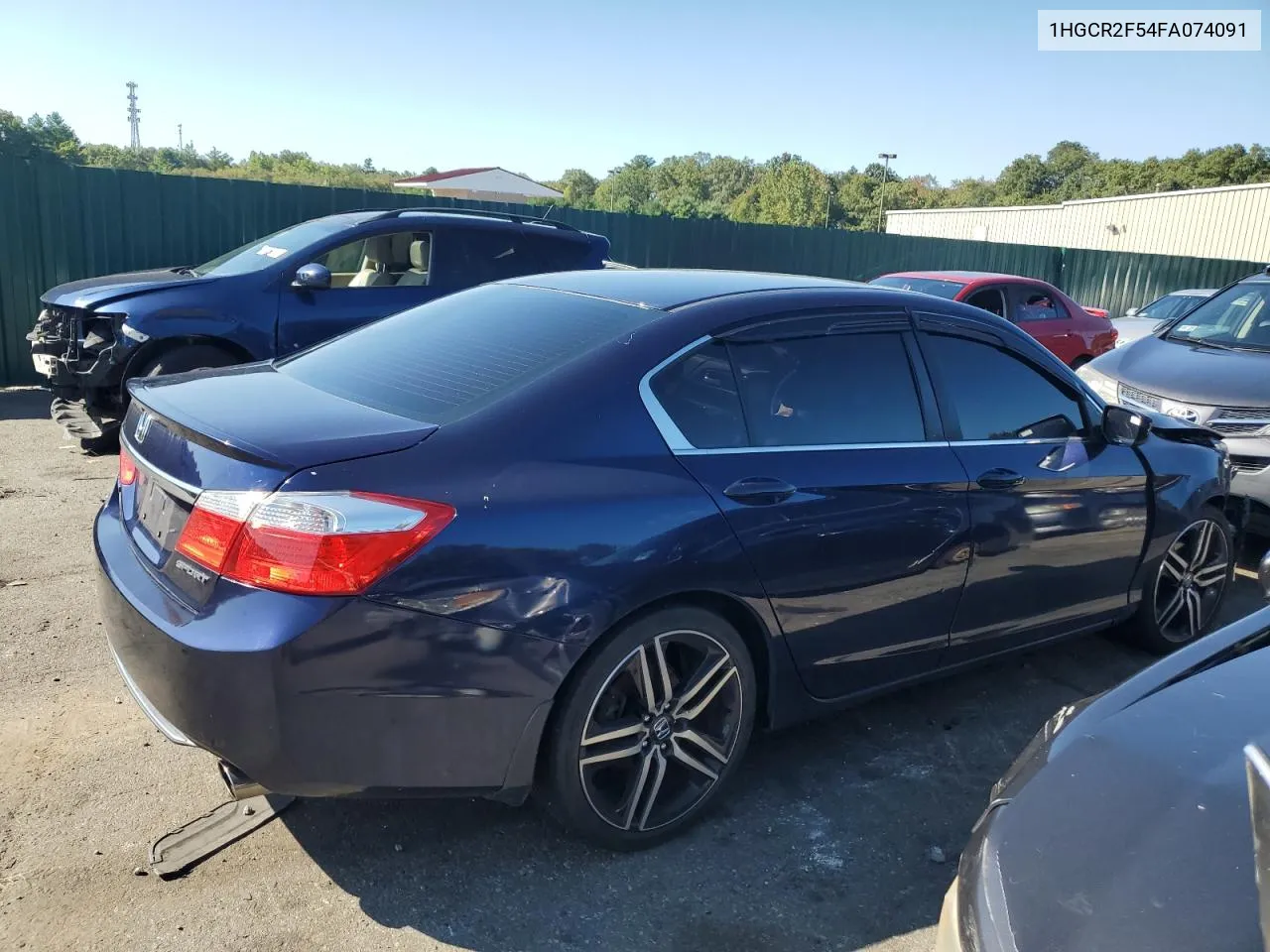 1HGCR2F54FA074091 2015 Honda Accord Sport