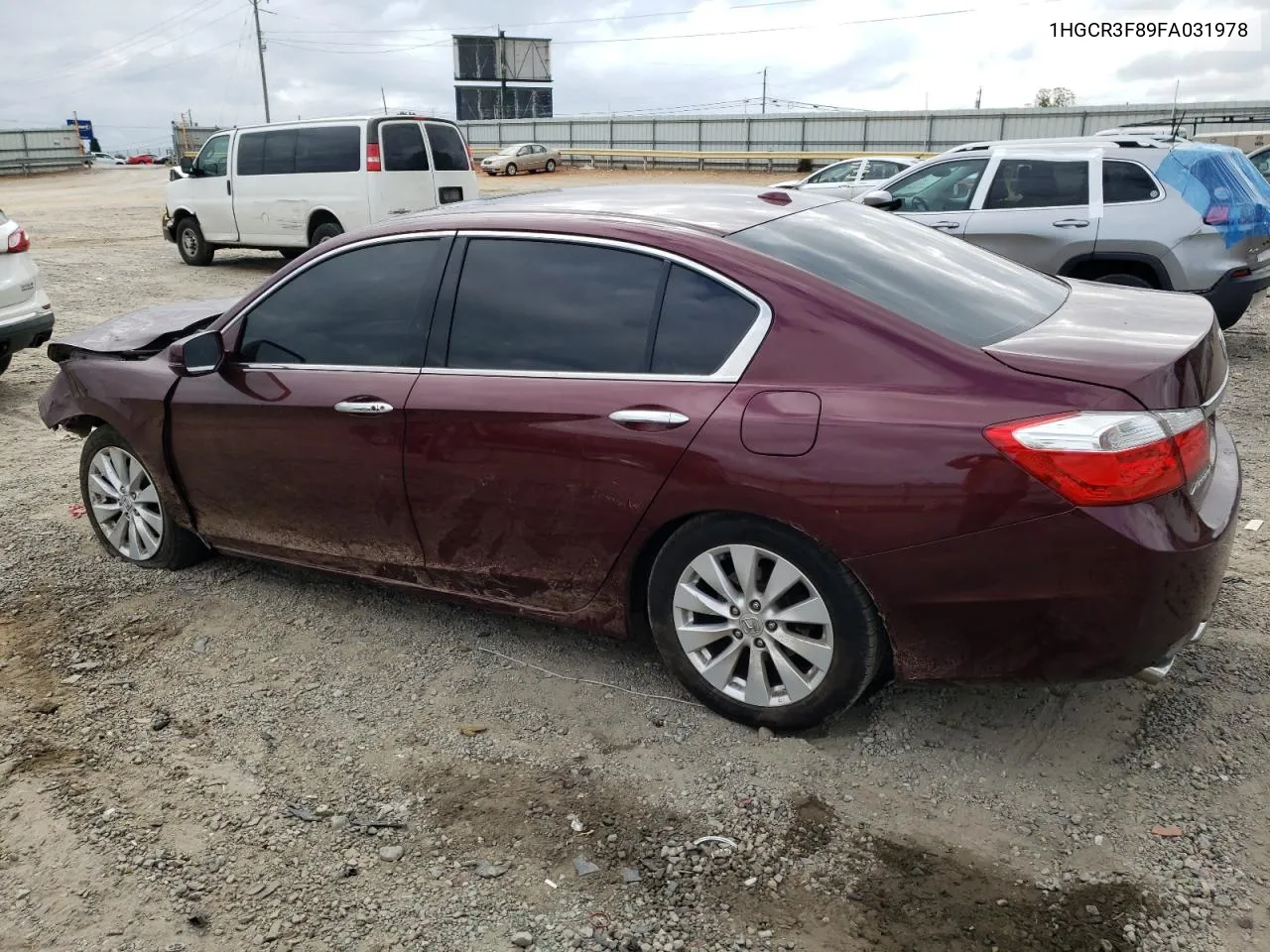 2015 Honda Accord Exl VIN: 1HGCR3F89FA031978 Lot: 71121784