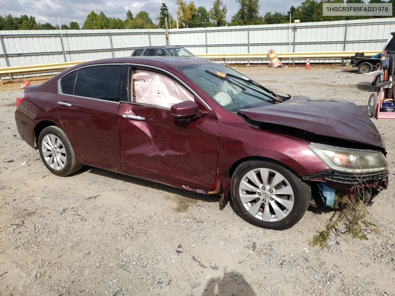 2015 Honda Accord Exl VIN: 1HGCR3F89FA031978 Lot: 71121784