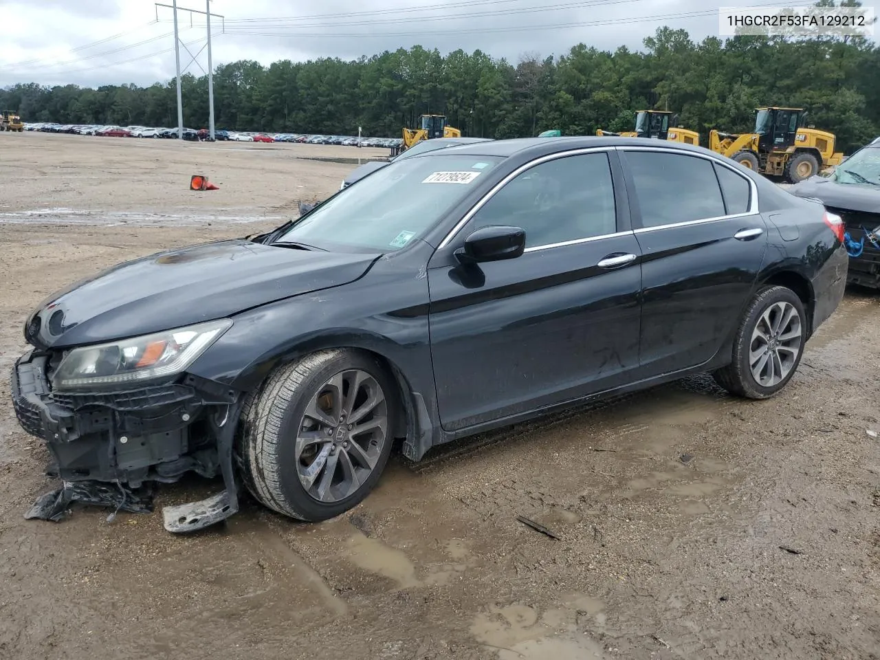 1HGCR2F53FA129212 2015 Honda Accord Sport