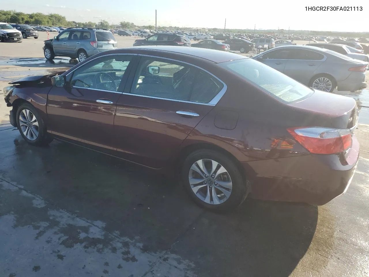 1HGCR2F30FA021113 2015 Honda Accord Lx