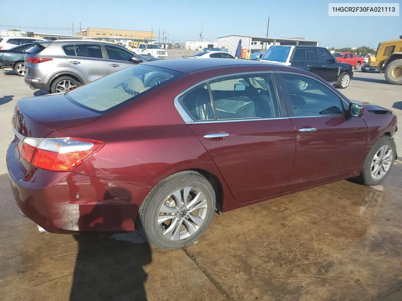 1HGCR2F30FA021113 2015 Honda Accord Lx