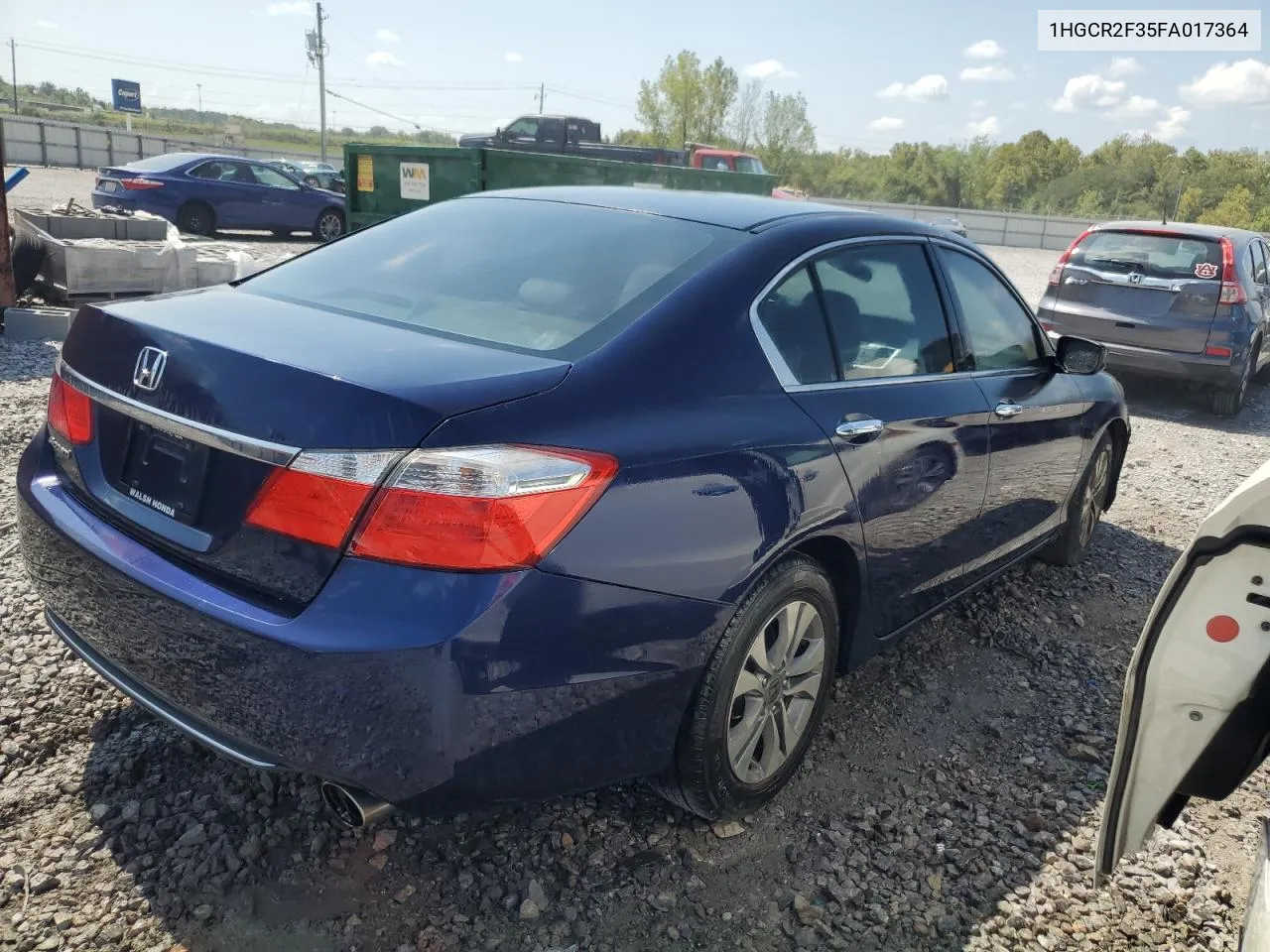 1HGCR2F35FA017364 2015 Honda Accord Lx