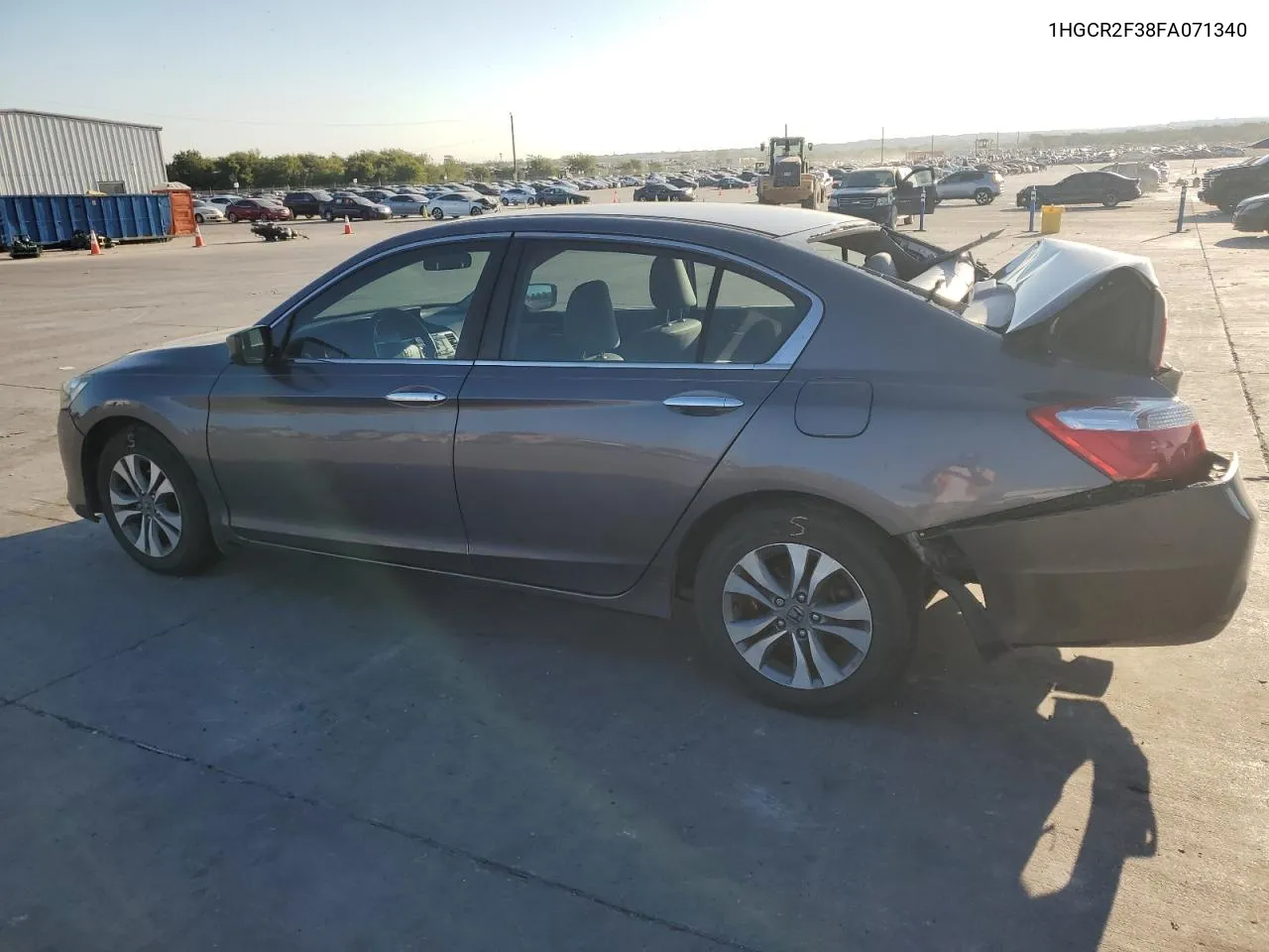 2015 Honda Accord Lx VIN: 1HGCR2F38FA071340 Lot: 72085844