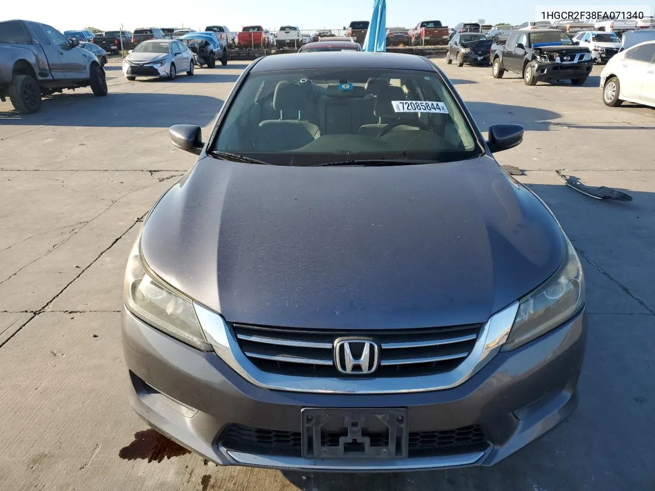 2015 Honda Accord Lx VIN: 1HGCR2F38FA071340 Lot: 72085844