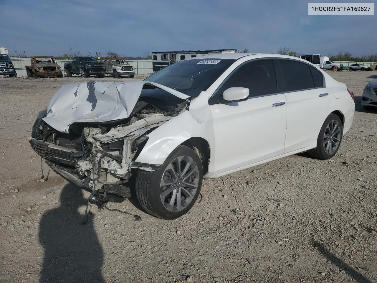 1HGCR2F51FA169627 2015 Honda Accord Sport