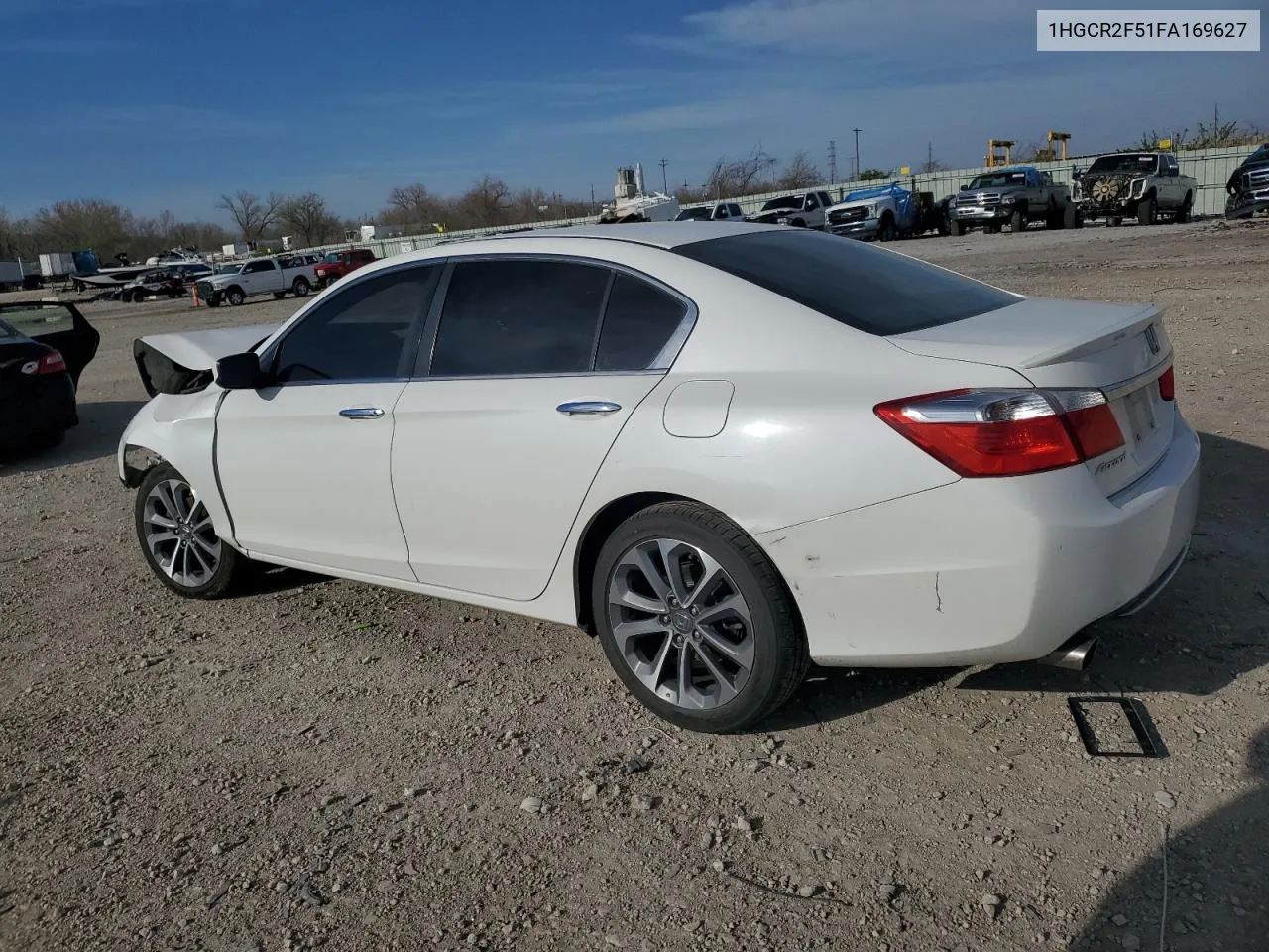 1HGCR2F51FA169627 2015 Honda Accord Sport